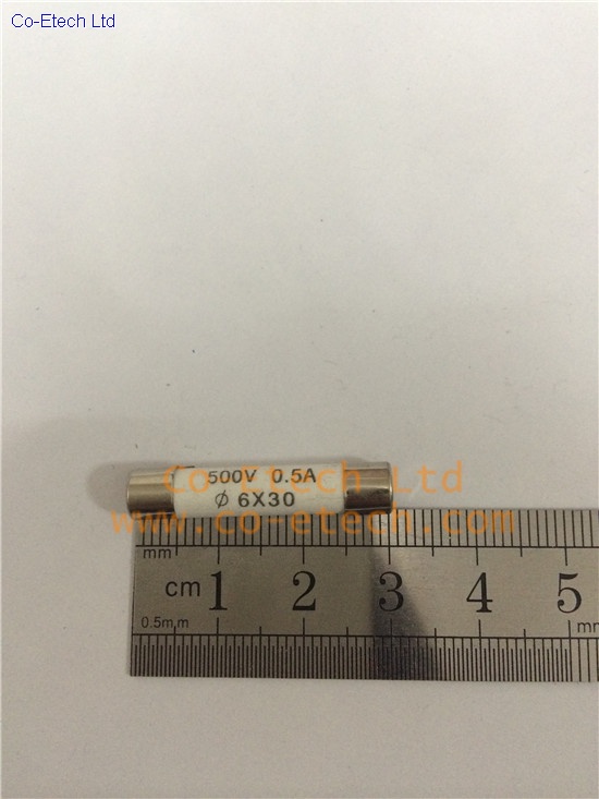 Fuse 500V 0.5A 6x30mm